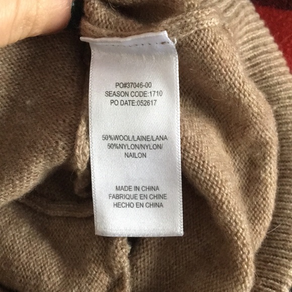 Splendid light camel wool sweater S - Picture 6 of 6